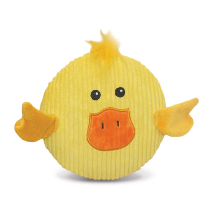 Sub - Woofers Stuffing - Free Flat Assorted Farm Animal Corduroy Dog Toy with Large Squeaker, Each - MRBI - Assorted - 1 Count - 4