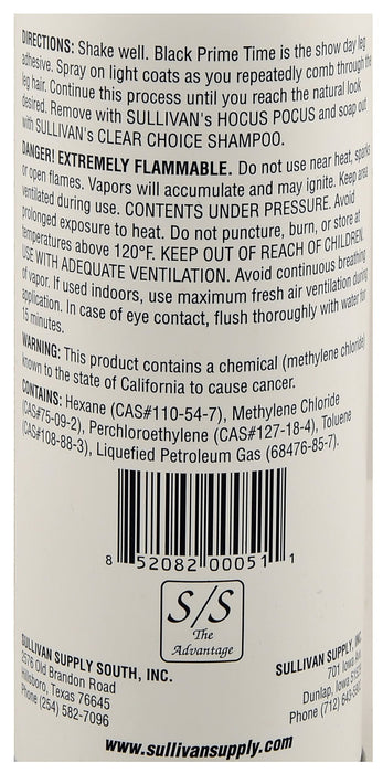 Sullivan's Prime Time Adhesive - HAAP - Sullivan's Prime Time Clear Adhesive,12 oz - 2