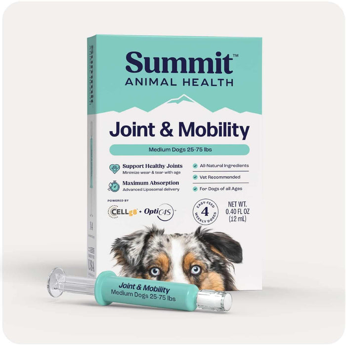 Summit Animal Health - Joint & Mobility Liquid for Dogs - SAH8 - Medium - 12ml - 3