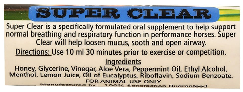 Super Clear Paste Horse Supplement, 15 mL - CVLAX - 2