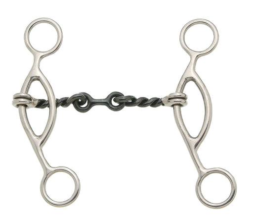Sweet Iron Gag Dogbone Snaffle - JTIA3C - 1
