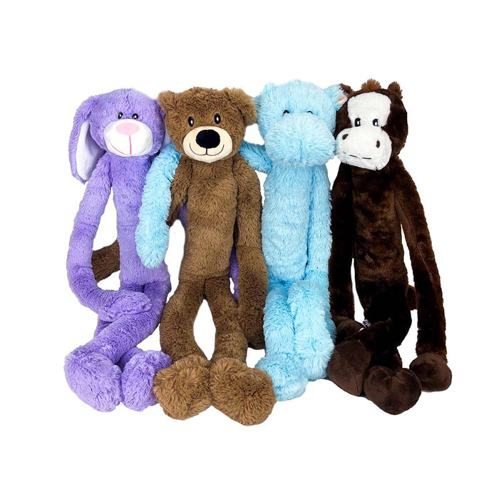 Swingin’ Slevins, 25", Single - Assorted (Bunny, Bear, Horse, Hippo) - MR1EQ - Assorted - 25" - 1