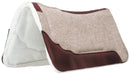 Synergy Contoured EVA Sport Foam Wool Saddle Pad, Merino Wool - WLC1CN - 1