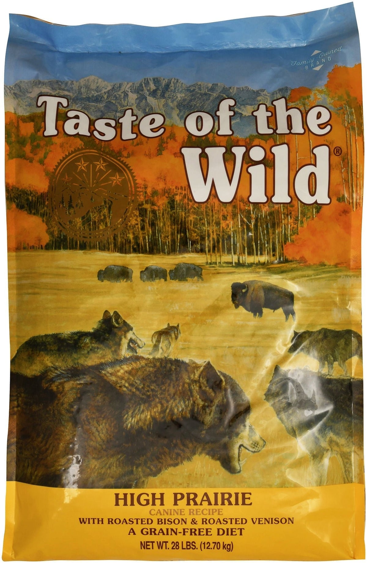 Taste of the Wild High Prairie Grain Free Dry Dog Food — Pet Supplies 4 ...