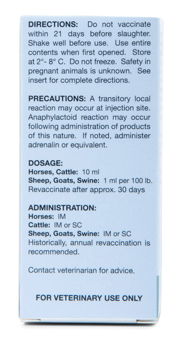 Tetanus Toxoid - Jeffers - Animal Health & Wellness > Vaccines