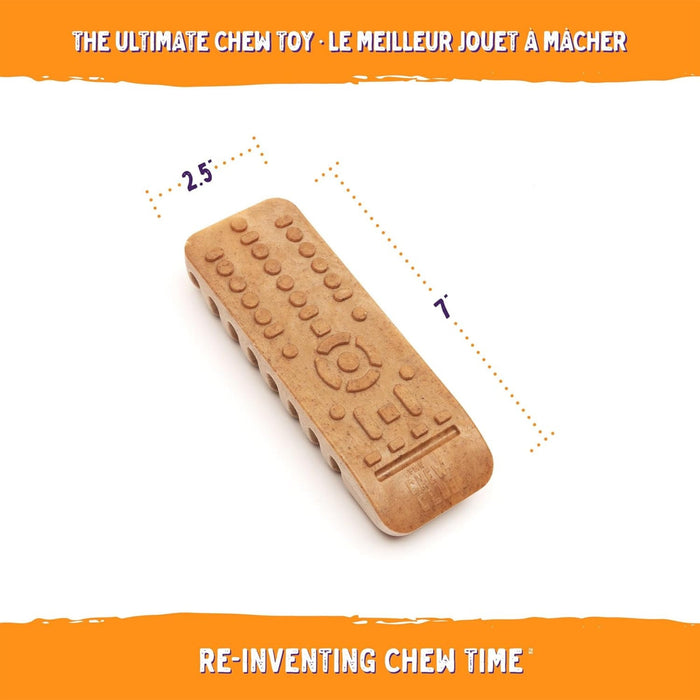 Powerbone TV Remote Dog Chew Toy for Power Chewers, 7"