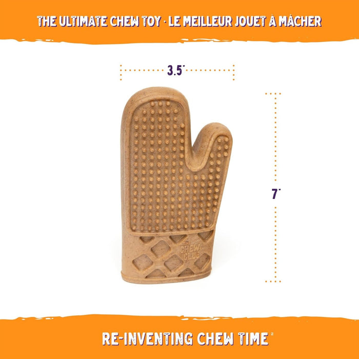 Powerbone Oven Mitt Dog Chew Toy for Power Chewers, 7"