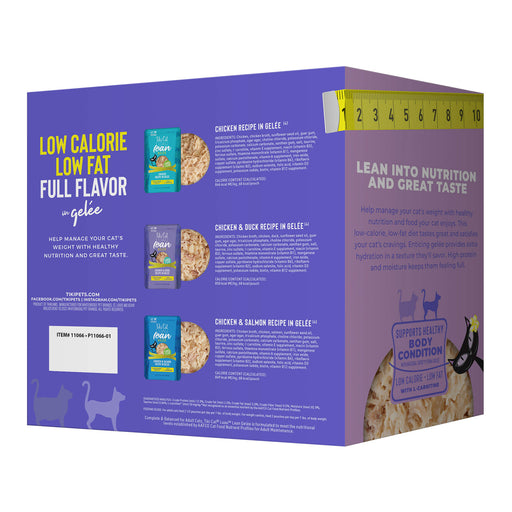 Tiki Cat Luau Lean Gelee Wet Cat Food, Variety Pack, 2.8 oz Pouch, 12 ct - 2PVQ - 2.8oz, 12 ct - 2