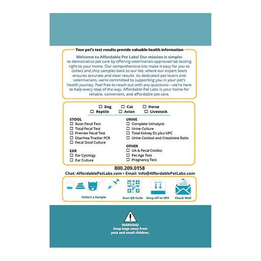 Total Kidney Disease plus UPC Diagnostic Test For Cats, Easy Home Kit - AF21S - 2