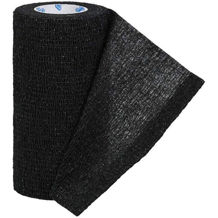Tough Flex Cohesive Vet Bandages, 4 pk - JTI11K - Black - 4pk - 8