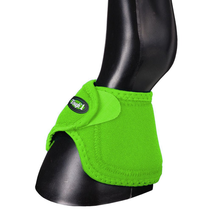 Tough1 "No Turn" Bell Boots - JTI44 - Neon Green - Medium - 5