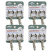 Tough1 Replacement Halter Snaps, Set of 2 - JTIA1S-4 - Nickel - 4 Count - 6