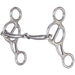 Tough1 Short Shank Gag Snaffle - JTIA6D - Stainless Steel - 1