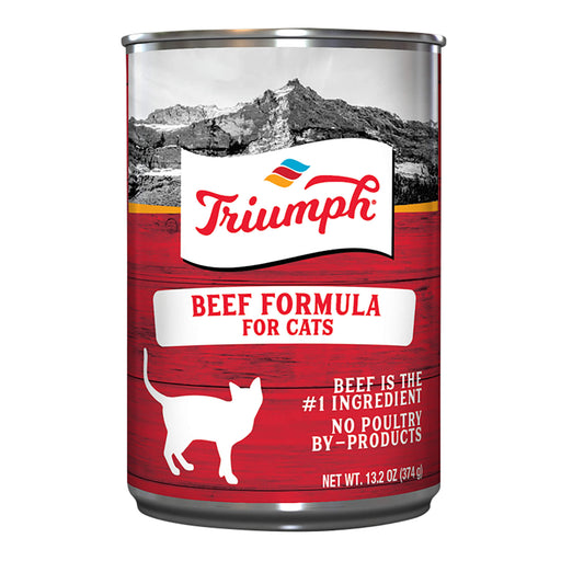 Triumph Cat Food, 13.2 oz - SUS3E - 13.2oz - Chicken/Liver - 1 - 1