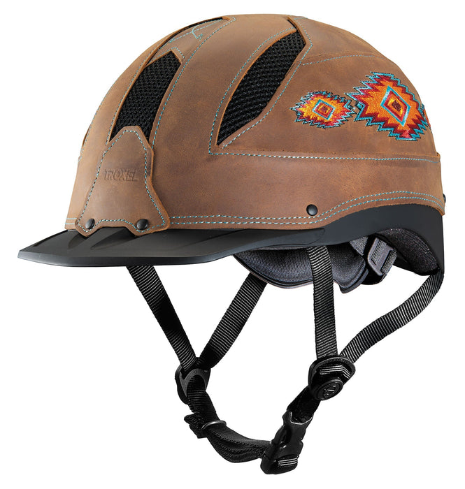 Troxel Cheyenne Helmet - LUBJ - Brown - Small (Up to 7) - 7