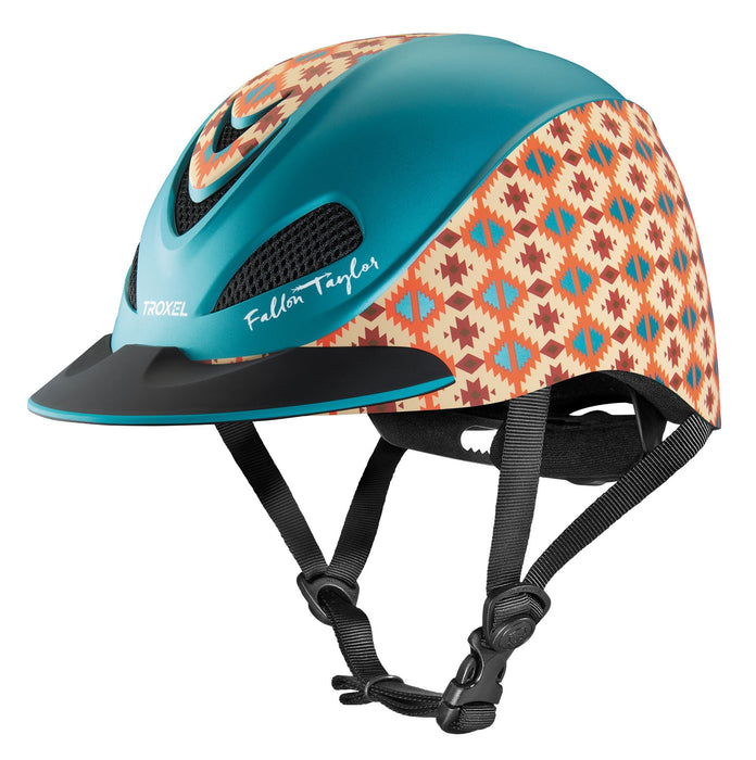 Troxel Fallon Taylor Helmet - LU1CQ - Teal Aztec - XSmall - 14