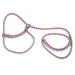 Troyer's Braided Poly Sheep Halter - TYSL - Lime/Pink/Purple - 14
