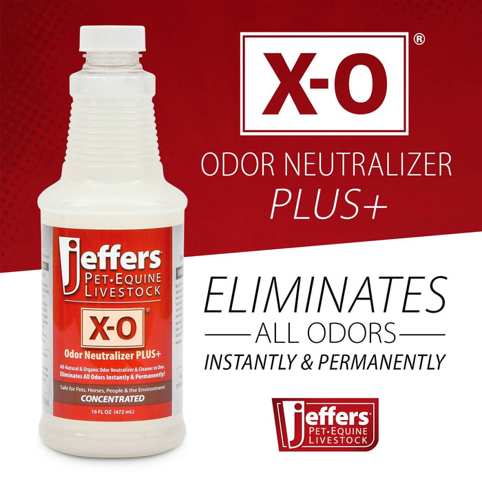 Jeffers X-O Pet Odor Neutralizer Plus + Cleaner Concentrate