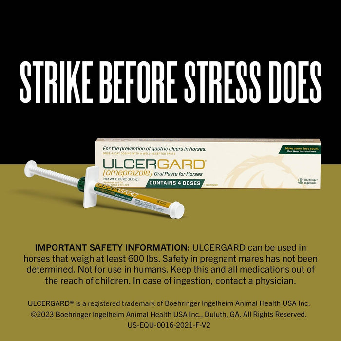 Ulcerguard Rx UlcerGard (omeprazole) Oral Paste for Horses — Pet Supplies 4 Less