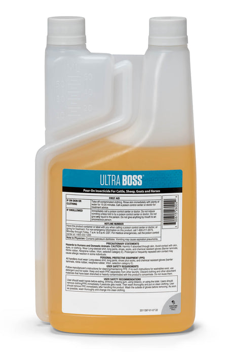 ULTRA Boss Pour - On Fly Insecticide - SHB1 - 1 quart - 2