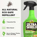 UltraShield Green Natural Fly Repellent - Y1UH - 32 oz - 3