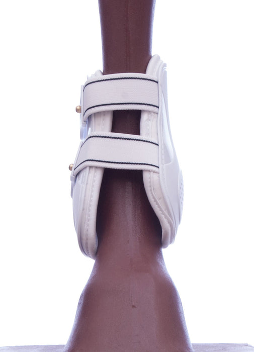 Jeffers Uniquely English Fetlock Boots for Horses, 2 - Pack - IAQR - Large - Brown - 2 pk - 8