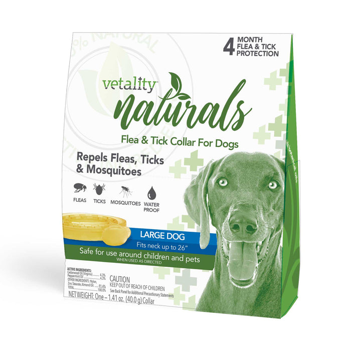 Vetality Naturals Flea & Tick Collar for Dogs - TVB1K - Large - 5