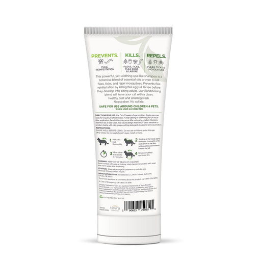 Vetality Naturals Flea & Tick Conditioning Shampoo for Cats & Kittens - TVB3N - 8 oz - 1 ct - 2