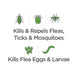 Vetality Naturals Flea & Tick Conditioning Shampoo for Cats & Kittens - TVB3N - 8 oz - 1 ct - 5