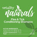 Vetality Naturals Flea & Tick Conditioning Shampoo for Dogs & Puppies - TVB3M - 8 oz - 1 ct - 4