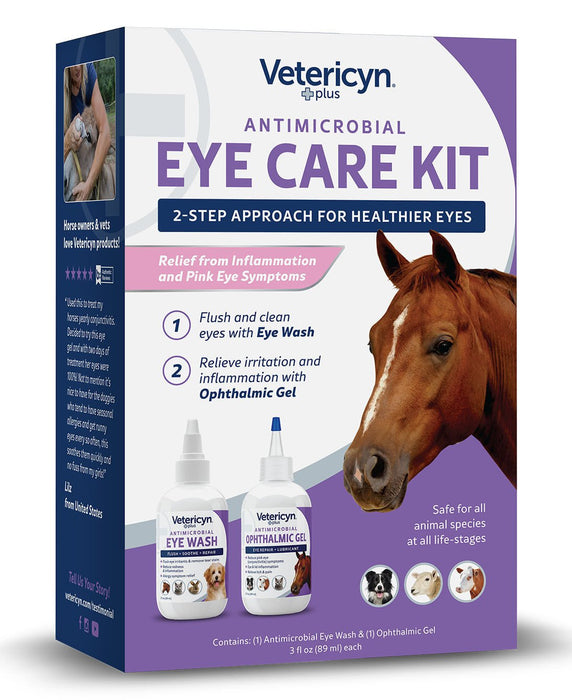Vetericyn Plus Antimicrobial Eye Care Kit - LAN1Q - 4