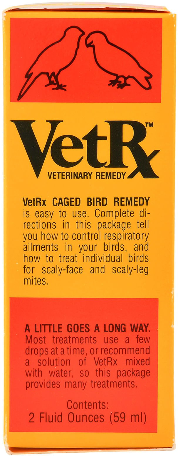 VetRx Caged Bird Remedy, 2 oz — Pet Supplies 4 Less