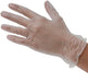 Vinyl Disposable Gloves, Box of 100 - B6G7 - XLarge - 8