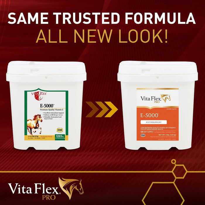 Vita Flex E - 5000 Premium Quality Vitamin E, 128 Day Supply - FA5U - 4lbs - 3