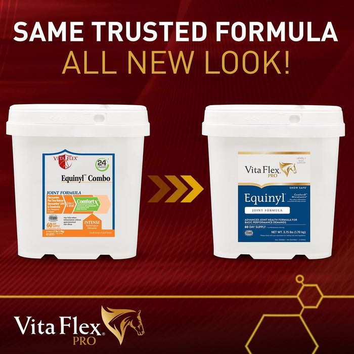 Vita Flex Equinyl Combo Joint Formula Horse Joint Supplement, 60 Day Supply - FA6J - 3.75lbs - 3