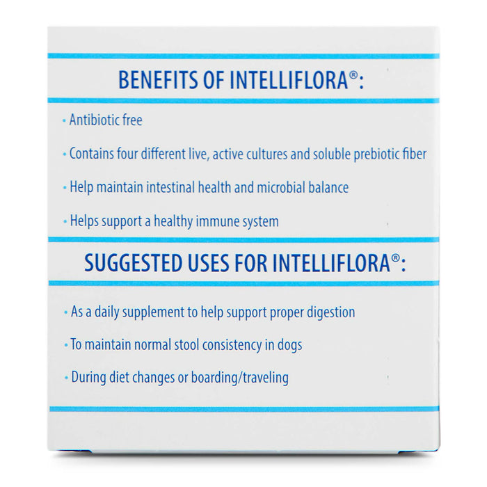Probios Intelliflora Probiotic Supplement For Dogs, 30 Pack