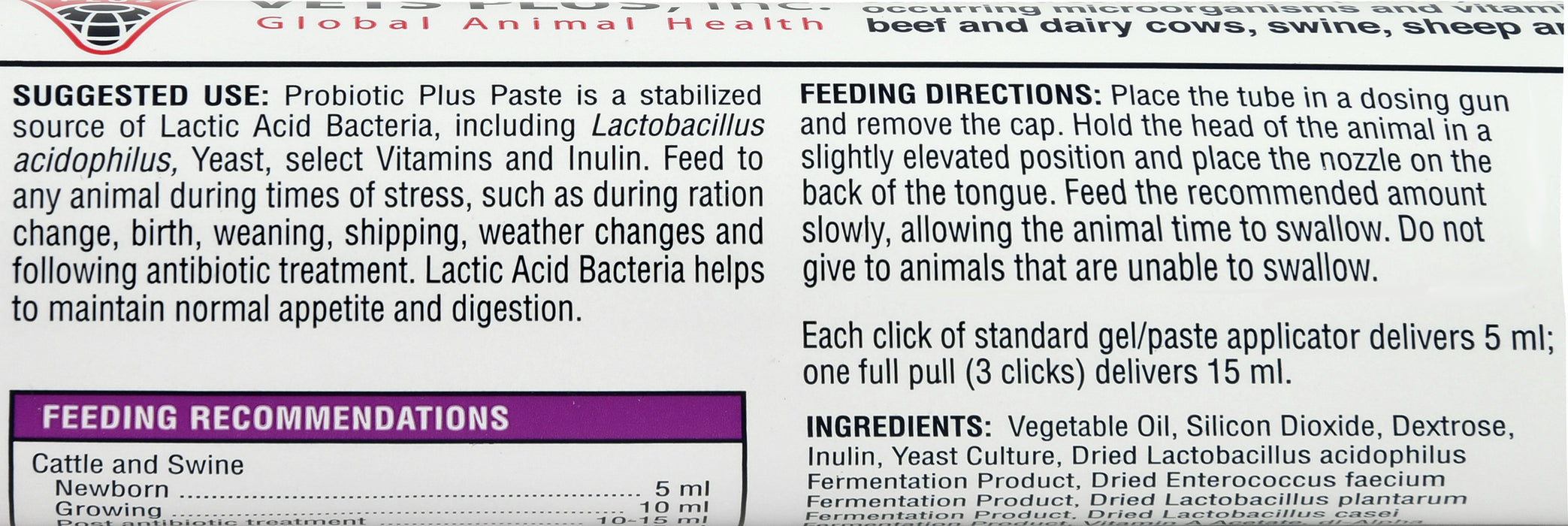 Probiotic Plus Paste