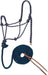 Weaver Leather Diamond Braid Rope Halter with Lead - W2AEE - Navy/Dark Red/White - 23