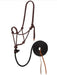 Weaver Leather Diamond Braid Rope Halter with Lead - W2AEF - Black/Red/Gray
 - 27