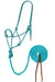 Weaver Leather Diamond Braid Rope Halter with Lead - W2AEJ - Turquoise/Brown/Tan
 - 24