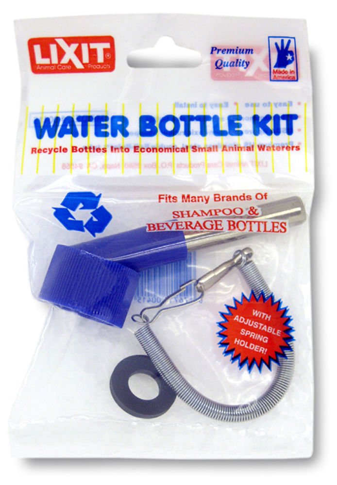 Water Bottle Kit with Spring for Small Animals — Pet Supplies 4 Less