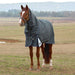 WeatherBeeta ComFiTec Ultra Detach - A - Neck Heavy Weight Turnout Blanket for Horses - 1800D, 360g Polyfill, Waterproof & Breathable - KOBA2 - Charcoal - 69" - 360 g - 1