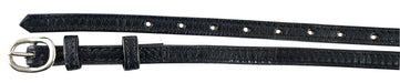 Weatherbeeta Kincade Leather Spur Straps with Keepers, Adults, Pair - KO5F - Black - Adults - 1