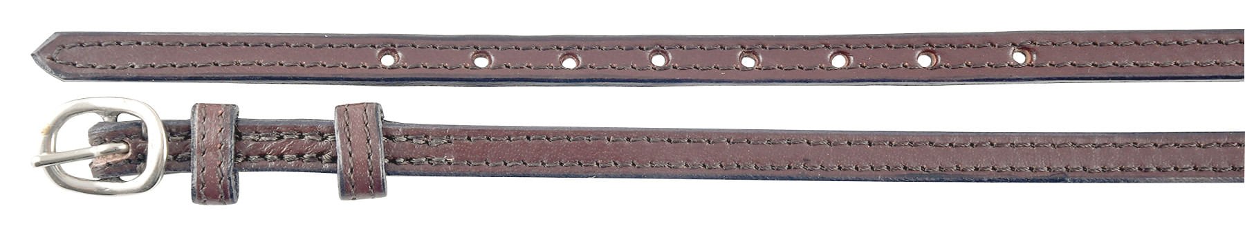 Weatherbeeta Kincade Leather Spur Straps with Keepers, Adults, Pair - KO5G - Brown - Adults - 2