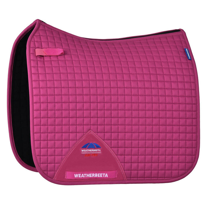 WeatherBeeta Prime Air - Tec Dressage Equine Saddle Pad for English Riding - KOAG6 - Bright Magenta - Large - 1