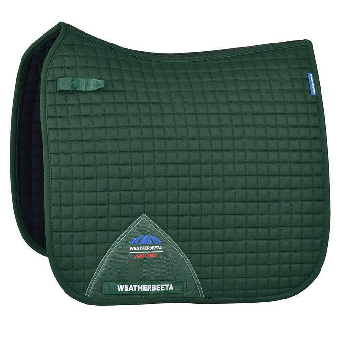 WeatherBeeta Prime Air - Tec Dressage Equine Saddle Pad for English Riding - KOAGC - Forest Green - Large - 8