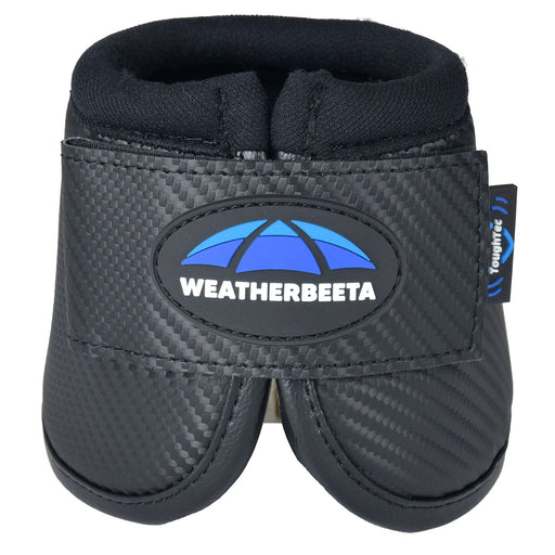 WeatherBeeta Tough - Tec Anatomical Equine Bell Boots - KOAF8 - Black - Small - 2 ct - 2