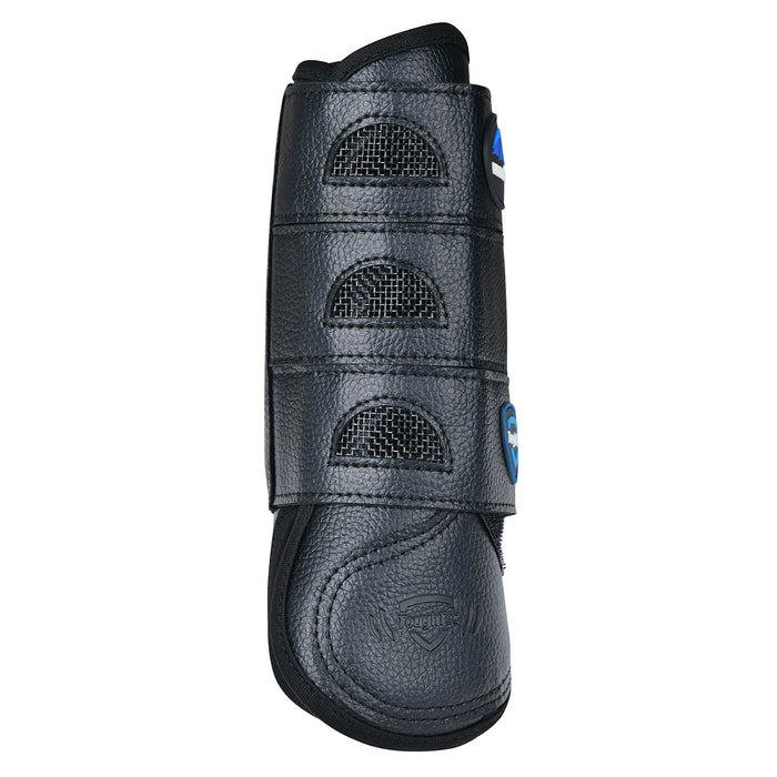 WeatherBeeta Tough - Tec Eventing Front Boots for Horses - KOACB - Black - Medium - 2 ct - 4
