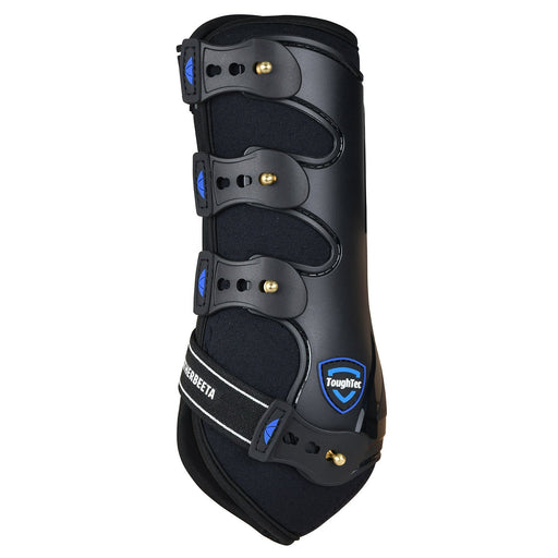 WeatherBeeta Tough - Tec Hard Shell Dressage Boots for Horses - KOACG - Black - Medium - 2 ct - 2