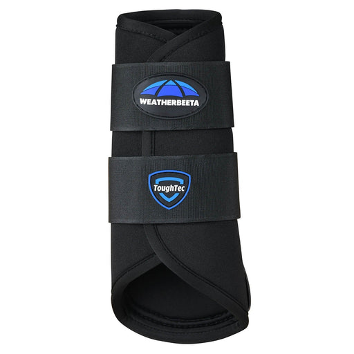 WeatherBeeta Tough - Tec Prime Brushing Boots for Horses, 2 ct - KOAA2 - Black/Black - Small - 2 ct - 1